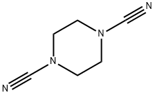 piperazine-1,4-dicarbonitrile Structure