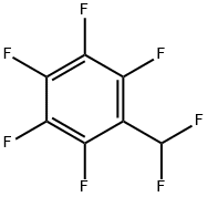 1-(디플루오로메틸)-2,3,4,5,6-펜타플루오로벤젠 구조식 이미지