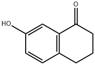 7-Hydroxy-1-tetralone 구조식 이미지