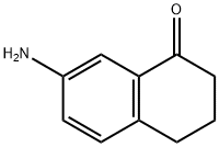 7-AMINO-3,4-DIHYDRONAPHTHALEN-1(2H)-ONE 구조식 이미지