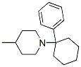 1-(1-페닐사이클로헥실)-4-메틸피페리딘 구조식 이미지