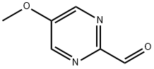 2-피리미딘카복스알데히드,5-메톡시-(9CI) 구조식 이미지