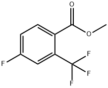Methyl 4-fluoro-2-(trifluoroMethyl)benzoate Structure