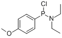 4-METHOXYPHENYL(DIETHYLAMINO)CHLOROPHOSPHINE Structure