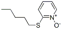 Pyridine, 2-(pentylthio)-, 1-oxide (9CI) Structure