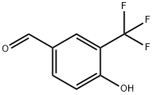 4-HYDROXY-3-(TRIFLUOROMETHYL)BENZALDEHYDE Structure