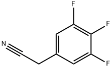 3,4,5-Trifluorophenylacetonitrile структурированное изображение