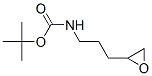 Carbamic acid, (3-oxiranylpropyl)-, 1,1-dimethylethyl ester (9CI) Structure