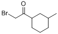 Ethanone, 2-bromo-1-(3-methylcyclohexyl)- (9CI) Structure