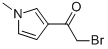 Ethanone, 2-bromo-1-(1-methyl-1H-pyrrol-3-yl)- (9CI) 구조식 이미지