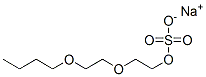 나트륨2-(2-부톡시에톡시)에틸설페이트 구조식 이미지