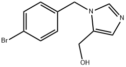 [3-(4-BROMO-BENZYL)-3H-IMIDAZOL-4-YL]-METHANOL Structure