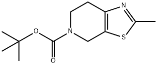 5-Boc-2-Methyl-6,7-dihydrothiazolo[5,4-c]pyridine Structure