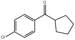 4-CHLOROPHENYL CYCLOPENTYL KETONE Structure