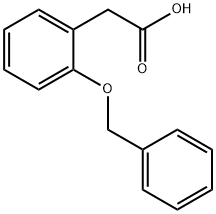 2-BENZYLOXYPHENYLACETIC ACID Structure