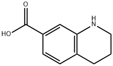 1,2,3,4-TETRAHYDROQUINOLINE-7-CARBOXYLIC ACID Structure