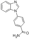 4-BENZOIMIDAZOL-1-YL-BENZAMIDE Structure