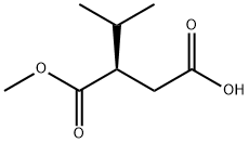 (R)-2-ISOPROPYL-SUCCINIC ACID-1-METHYL ESTER Structure