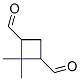 1,3-Cyclobutanedicarboxaldehyde, 2,2-dimethyl- (9CI) Structure