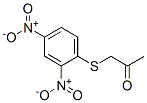 1-[(2,4-Dinitrophenyl)thio]-2-propanone Structure