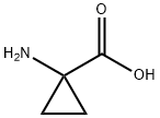 1-Aminocyclopropanecarboxylic acid 구조식 이미지