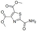 2-카르바모일티아졸-4,5-디카르복실산디메틸에스테르 구조식 이미지