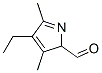 2H-Pyrrole-2-carboxaldehyde, 4-ethyl-3,5-dimethyl- (9CI) Structure