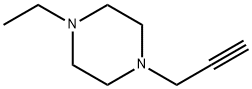 피페라진,1-에틸-4-(2-프로핀-1-일)- 구조식 이미지
