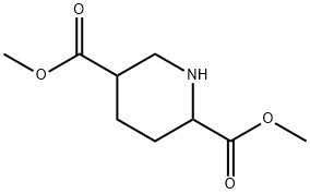 2,5-피페리딘디카르복실산,2,5-디메틸에스테르 구조식 이미지