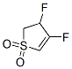 티오펜,3,4-디플루오로-2,3-디하이드로-,1,1-디옥사이드(9CI) 구조식 이미지