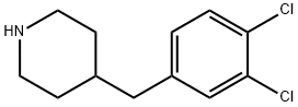 4-(3,4-DICHLOROBENZYL)-피페리딘 구조식 이미지