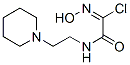 (2E)-2-hydroxyimino-N-[2-(3,4,5,6-tetrahydro-2H-pyridin-1-yl)ethyl]ace tamide chloride Structure