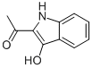 Ethanone, 1-(3-hydroxy-1H-indol-2-yl)- (9CI) 구조식 이미지