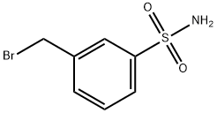 3-브로모메틸벤젠술폰아미드 구조식 이미지