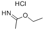 Ethyl acetimidate hydrochloride Structure