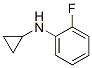 벤젠아민,N-시클로프로필-2-플루오로-(9CI) 구조식 이미지