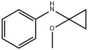벤젠아민,N-(1-메톡시사이클로프로필)-(9CI) 구조식 이미지