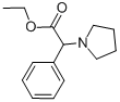 페닐-피롤리딘-1-YL-아세트산에틸에스테르 구조식 이미지