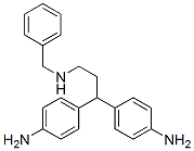 N-[3,3-비스(p-아미노페닐)프로필]벤질아민 구조식 이미지