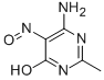 4-AMINO-6-HYDROXY-2-METHYL-5-NITROSOPYRIMIDINE Structure