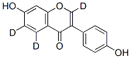 4',7-Dihydroxyisoflavone-d3 Structure