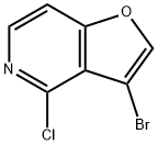 3-Bromo-4-chlorofuro[3,2-c]pyridine Structure