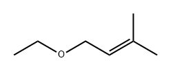 1-ETHOXY-3-METHYL-2-BUTENE Structure