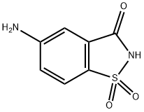 5-아미노사카린 구조식 이미지