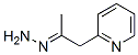 2-Propanone,1-(2-pyridinyl)-,hydrazone(9CI) Structure