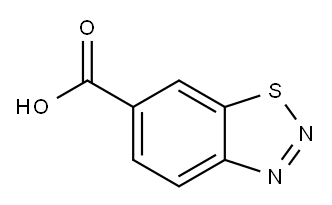 1,2,3-BENZOTHIADIAZOLE-6-CARBOXYLIC ACID Structure