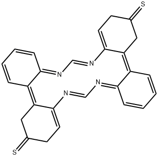 9,11,20,22-Tetrahydrotetrabenzo[d.f,k,m][1,3,8,10]tetraazacyclotetradecine-10,21-dithione 구조식 이미지