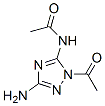 Acetamide,  N-(1-acetyl-3-amino-1H-1,2,4-triazol-5-yl)- Structure