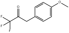 3-(4-메톡시페닐)-1,1,1-트리플루오로-2-프로파논 구조식 이미지