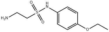 2-아미노-N-(4-에톡시페닐)에탄술폰아미드 구조식 이미지